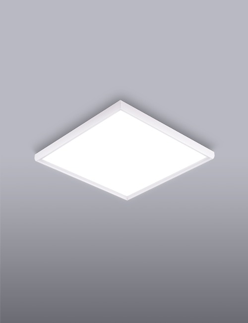 엔즈 LED 방등 50W (640*640) 방조명 플리커프리 삼성칩 리모컨 삼색변환 